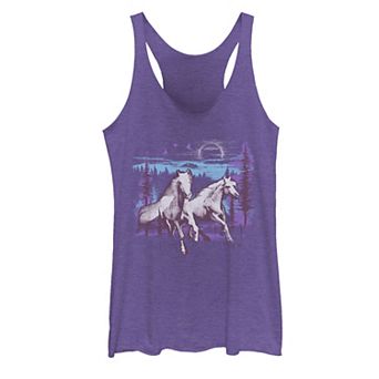 Juniors' Moon Run Horse Outdoor Graphic Tank Top