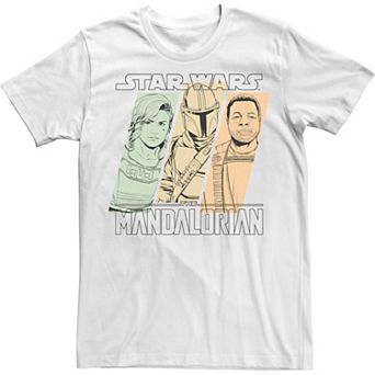 Men's Star Wars The Mandalorian Mando Team Boxed Up Tee