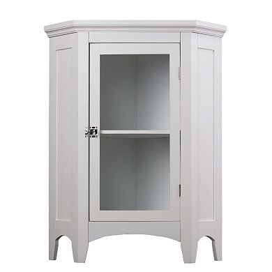 Elegant Home Fashions Corner Floor Cabinet
