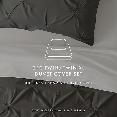 Home Collection Premium Ultra Soft Pinch Pleat Duvet Cover Set