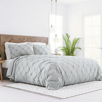 Home Collection Premium Ultra Soft Pinch Pleat Duvet Cover Set