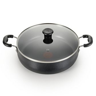 T-Fal Essentials 12 in Deep Every Day Pan with Lid