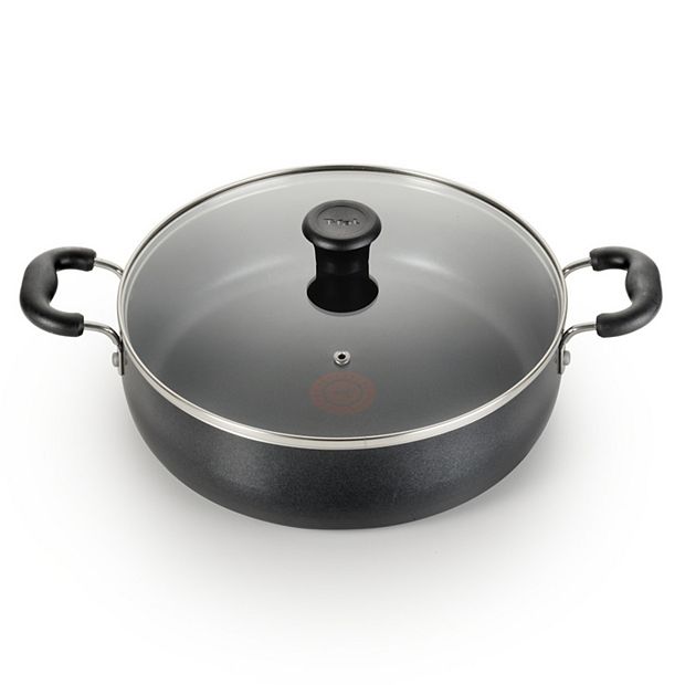 T-Fal Essentials 12-in. Deep Every Day Pan with Lid