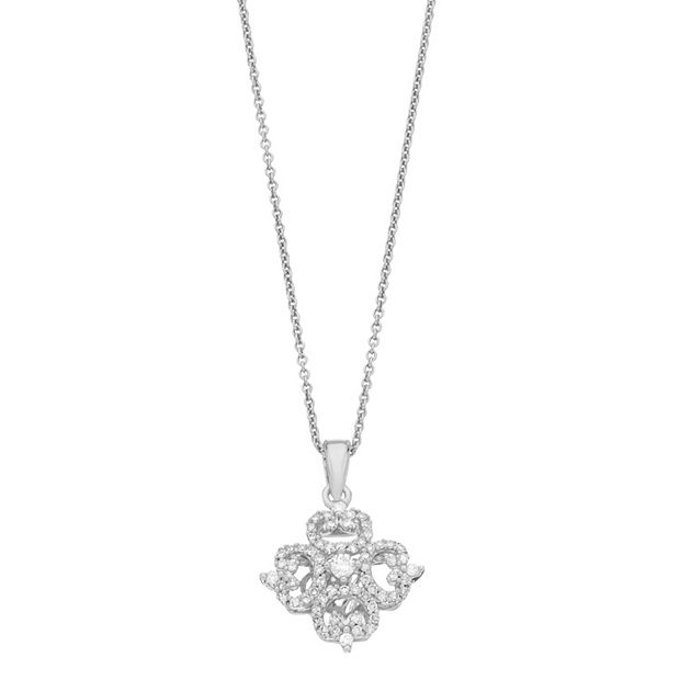 Diamond necklaces at kohl's clearance