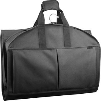 WallyBags® 48” Deluxe Tri-Fold Travel Garment Bag with Three Pockets