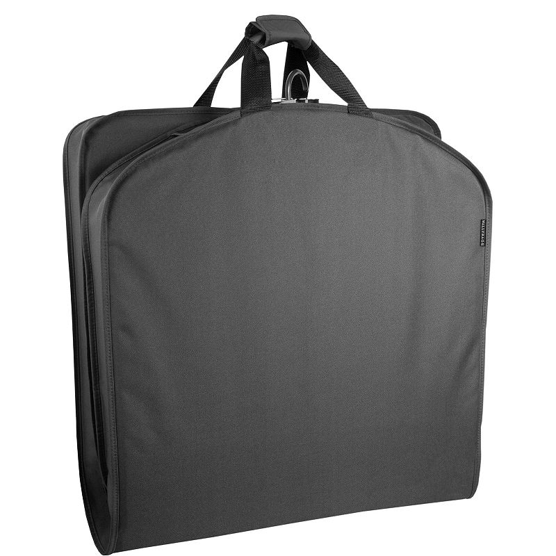 WallyBags 52-inch Garment Bag with Handles, Black