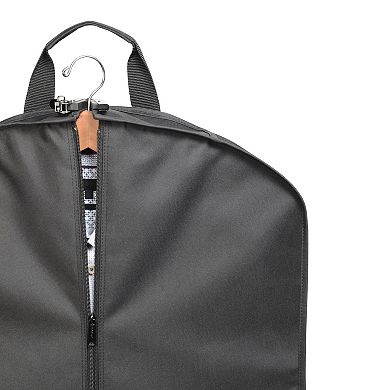 WallyBags® 40” Deluxe Travel Garment Bag with Two Pockets