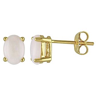 Stella Grace 10k Gold Opal Stud Earrings