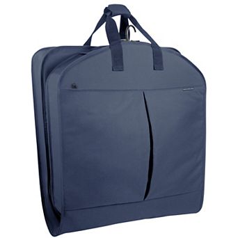 WallyBags® 45” Deluxe Extra Capacity Travel Garment Bag with Two Accessory Pockets