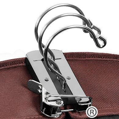 WallyBags® 42" Premium Travel Garment Bag with Shoulder Strap and Two Large Pockets