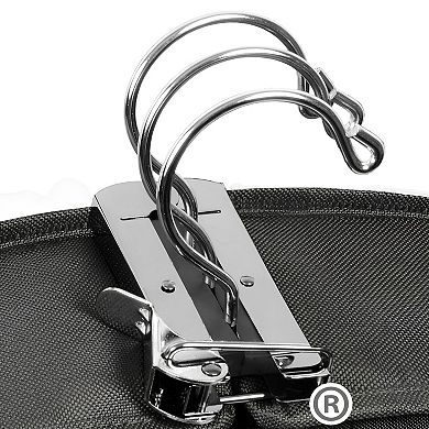 WallyBags® 45" Premium Extra Wide Garment Bag with Shoulder Strap and Two Large Pockets