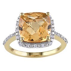 Kohls citrine ring hot sale