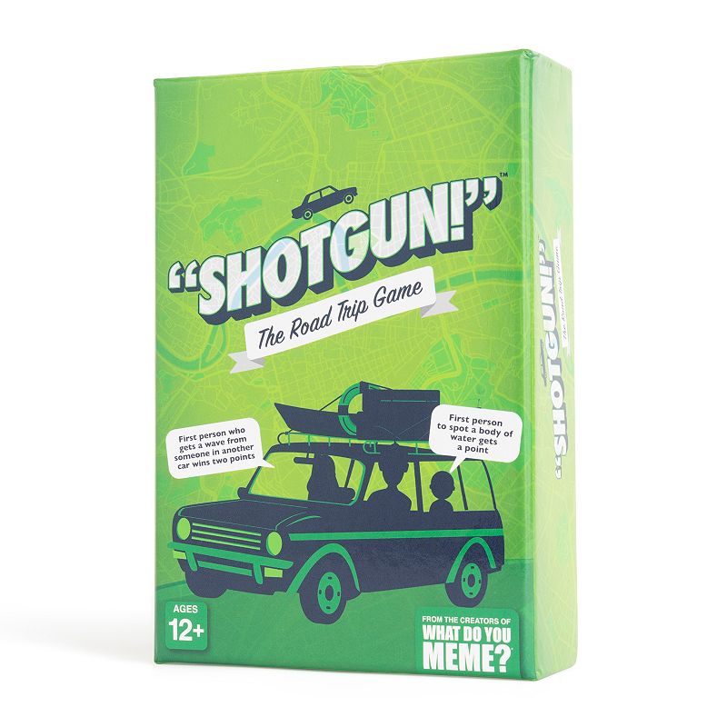 Shotgun! The Hilarious Family Card Game for Road Trips – Travel Game by What do You Meme?® Family
