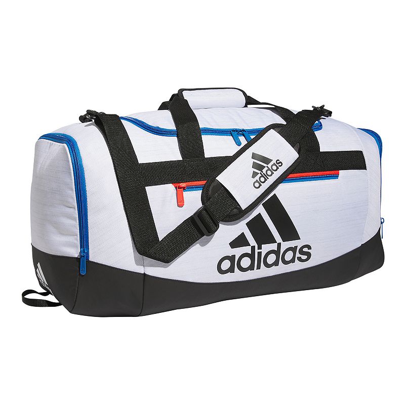 adidas Defender IV Medium Duffel Bag, White