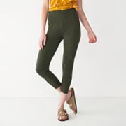 Women's Sonoma Goods For Life® Adaptive & Easy Dressing Mid-Rise Leggings