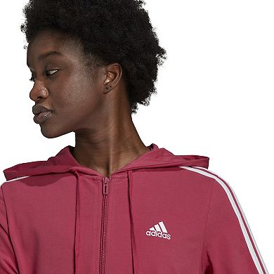 Women's adidas 3-Stripe Full Zip Hoodie