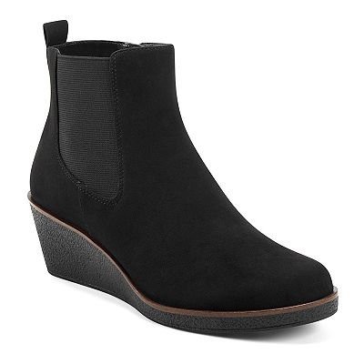 Kohls womens wedge boots hot sale