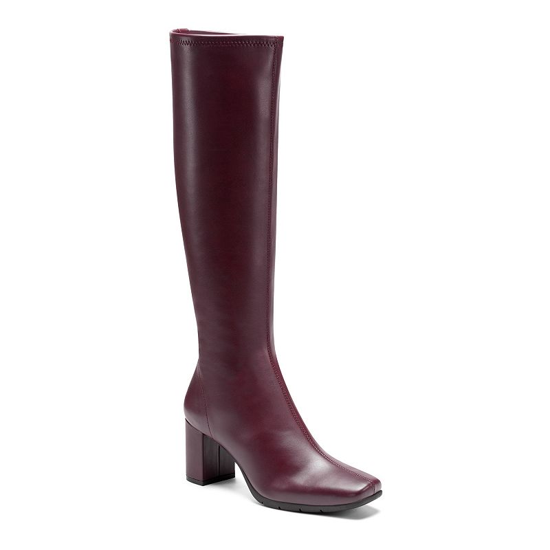 Aerosoles Micah Womens High Heel Riding Boots, Size: 5, Med Pink