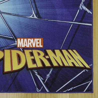 Marvel Spider-Man Web Area Rug - 4'6'' x 6'6''
