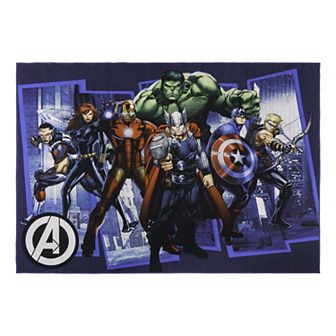 Marvel Avengers City Area Rug - 4'6'' x 6'6''