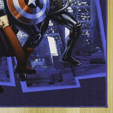 Marvel Avengers City Area Rug - 4'6'' x 6'6''