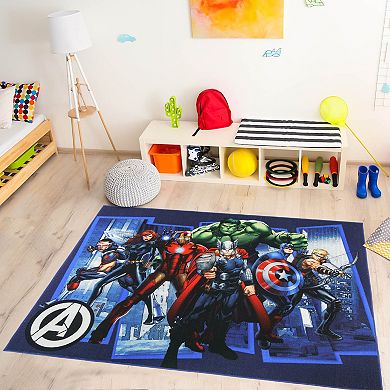 Marvel Avengers City Area Rug - 4'6'' x 6'6''