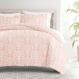 Home Collection Premium Ultra Soft Romantic Damask Pattern Duvet Cover Set