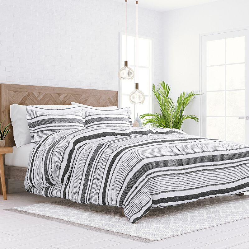 Home Collection Premium Ultra Soft Vintage Stripe Pattern Duvet Cover Set, 