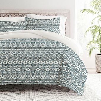 Home Collection Premium Ultra Soft Modern Rustic Pattern Reversible Duvet Cover Set