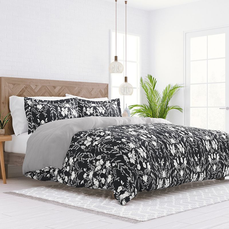 Home Collection Premium Ultra Soft Secret Garden Pattern Reversible Duvet C