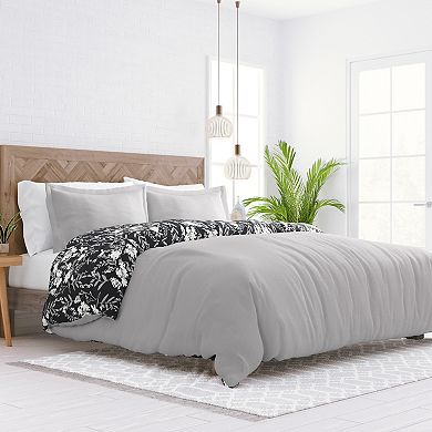 Home Collection Premium Ultra Soft Secret Garden Pattern Reversible Duvet Cover Set