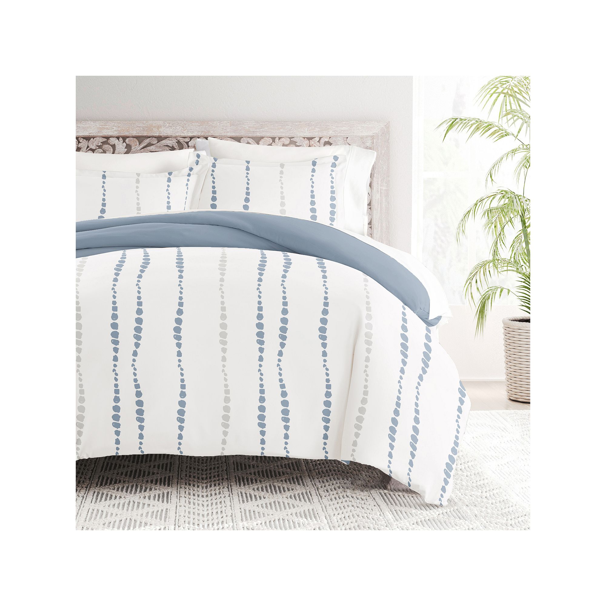 Home Collection Premium Ultra Soft Urban Vibe Pattern Reversible Duvet Cove