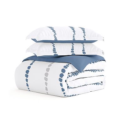 Home Collection Premium Ultra Soft Urban Vibe Pattern Reversible Duvet Cover Set