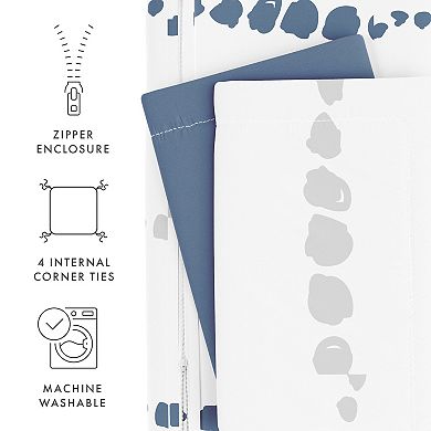 Home Collection Premium Ultra Soft Urban Vibe Pattern Reversible Duvet Cover Set