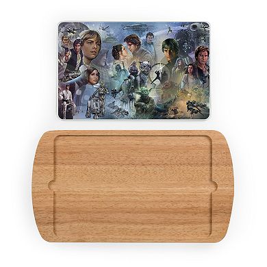 Disney's Star Wars Billboard Glass-Top Serving Tray by Toscana