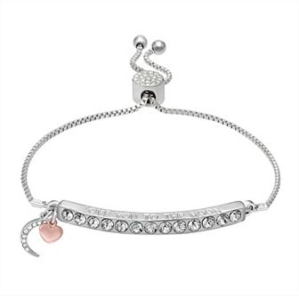 Brilliance "Love You to the Moon" Adjustable Bracelet
