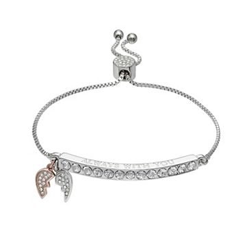 Brilliance "Always With You" Crystal Adjustable Bracelet