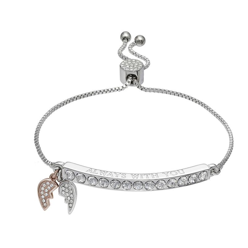 Brilliance Always With You Crystal Adjustable Bracelet, Womens, Size: