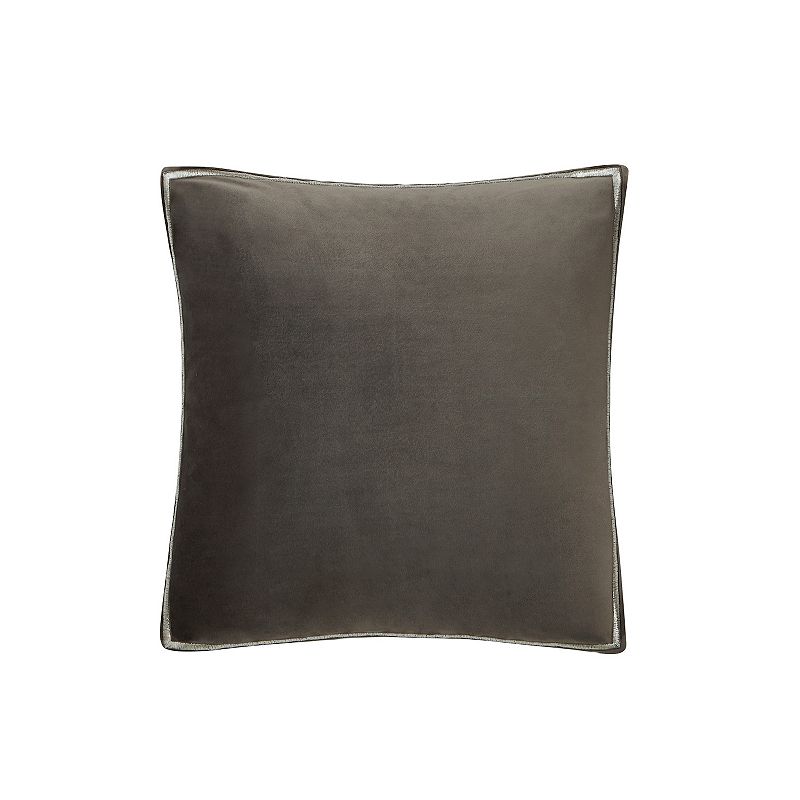 Highline Bedding Co. Theo Velvet Throw Pillow, Brown, Fits All