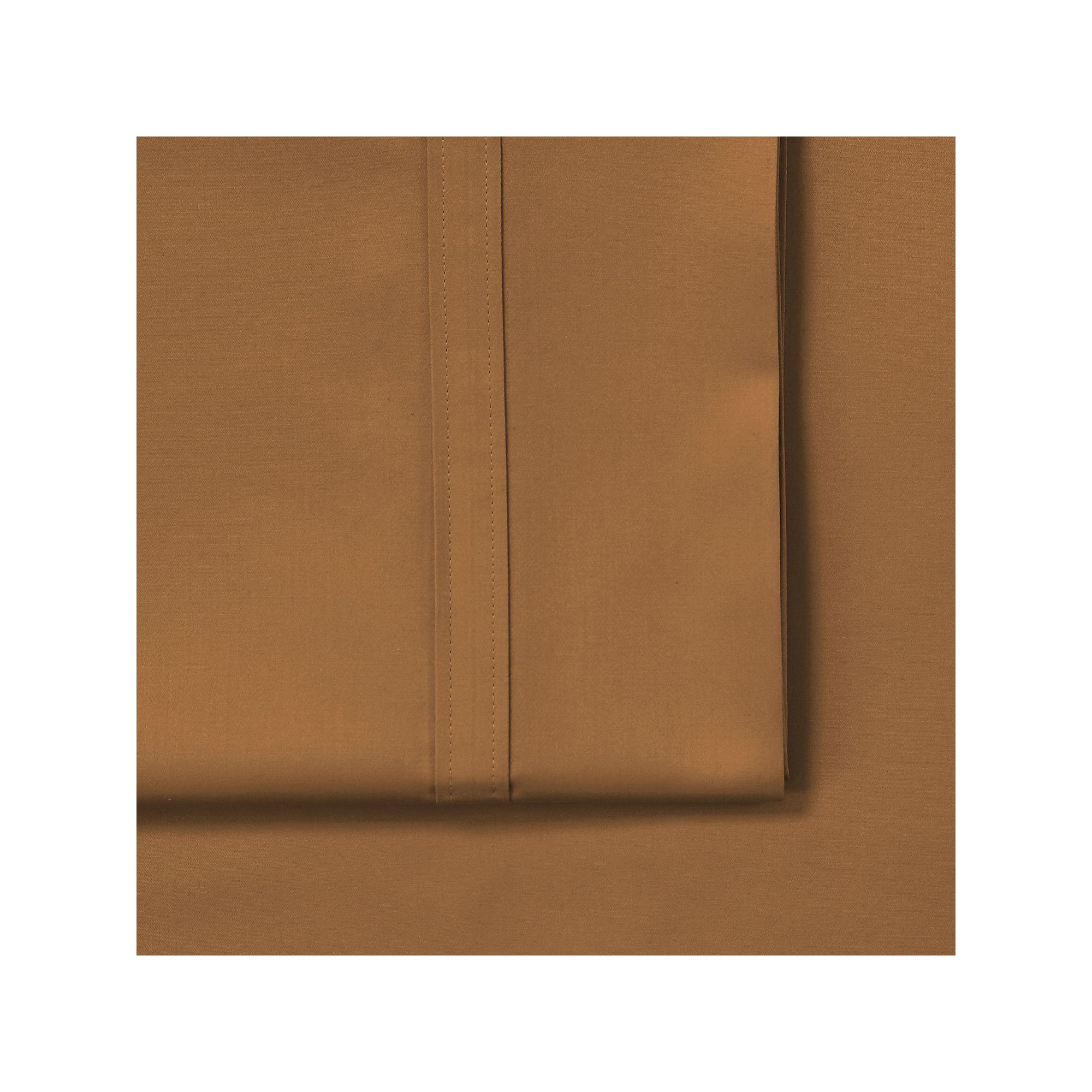 Tribeca Living Sateen Extra Deep Pocket Sheet Set, Cafe