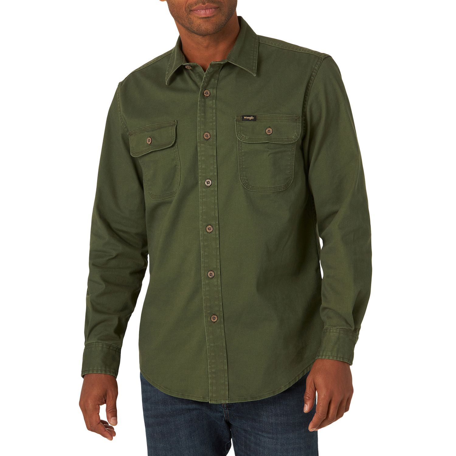 kohls denim shirt mens