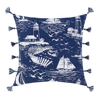 Decor 140 Nicole Coastal Throw Pillow