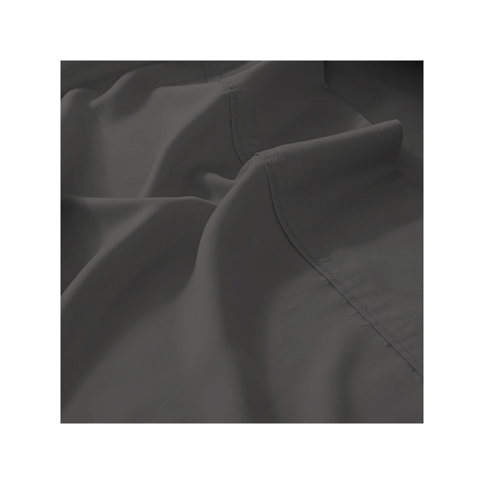 Purity Home 400 Thread Count Performance Cotton Sheet Set, Grey Gray