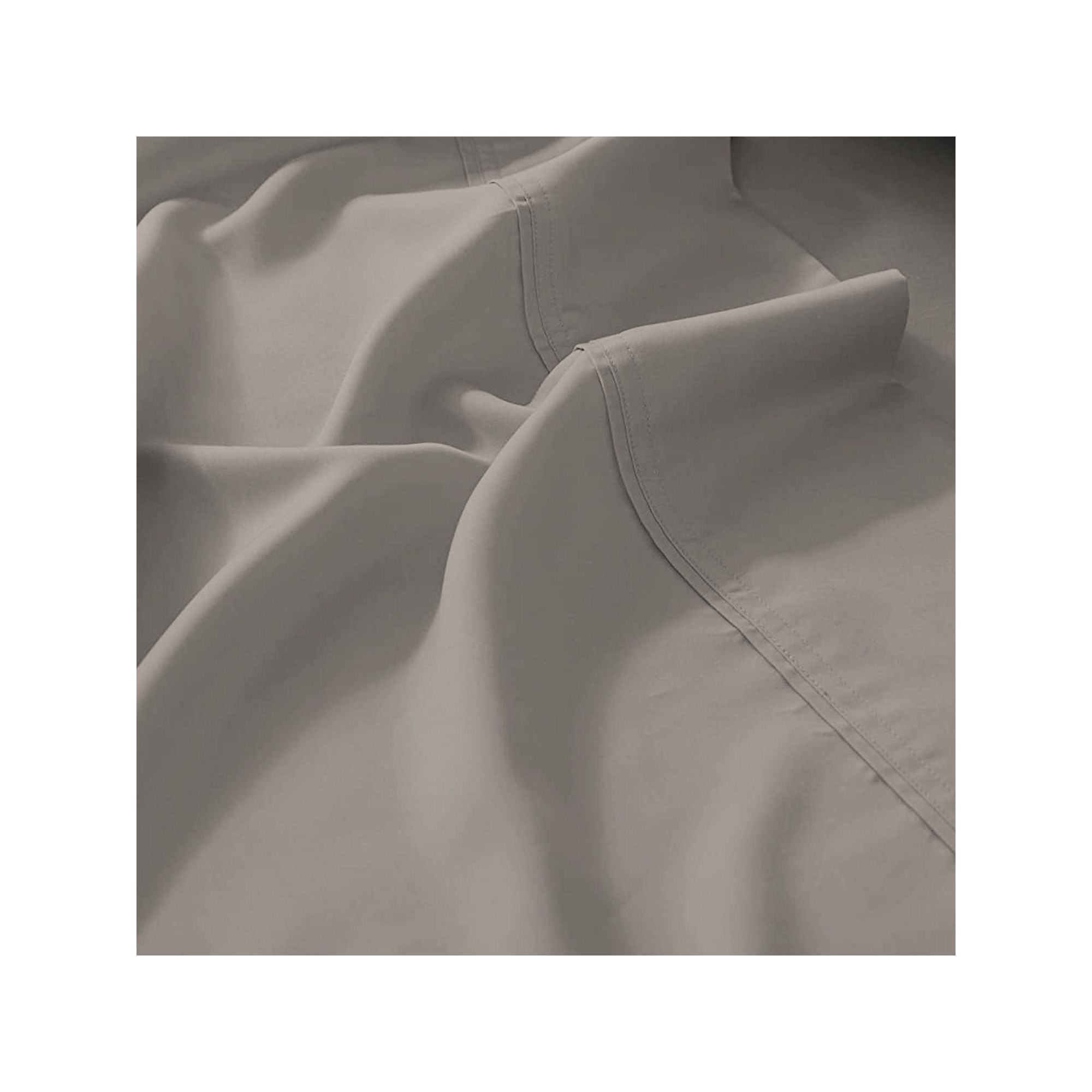 Purity Home 400 Thread Count Performance Cotton Sheet Set, Brown