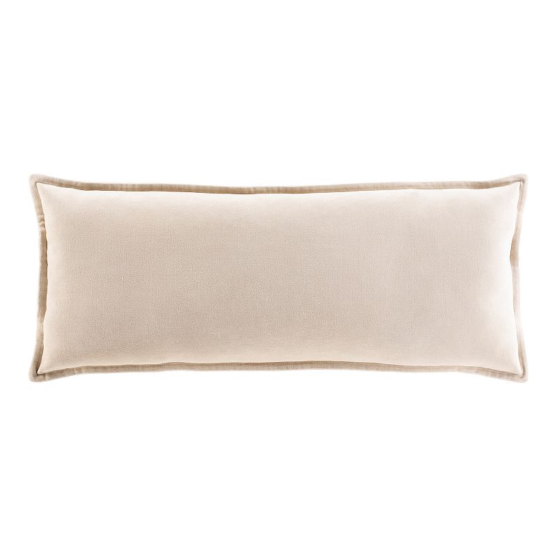 Decor 140 Alejandra Modern Throw Pillow, Beig/Green, 12X30