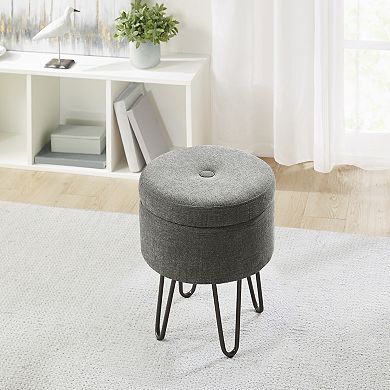 Madison Park Daisy Ottoman
