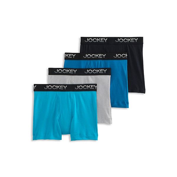 Boys Jockey® 4-Pack STAYNEW® Boxer Briefs