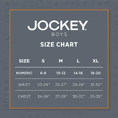 Boys 4-20 Jockey 3-Pack Microfiber Boxer Briefs