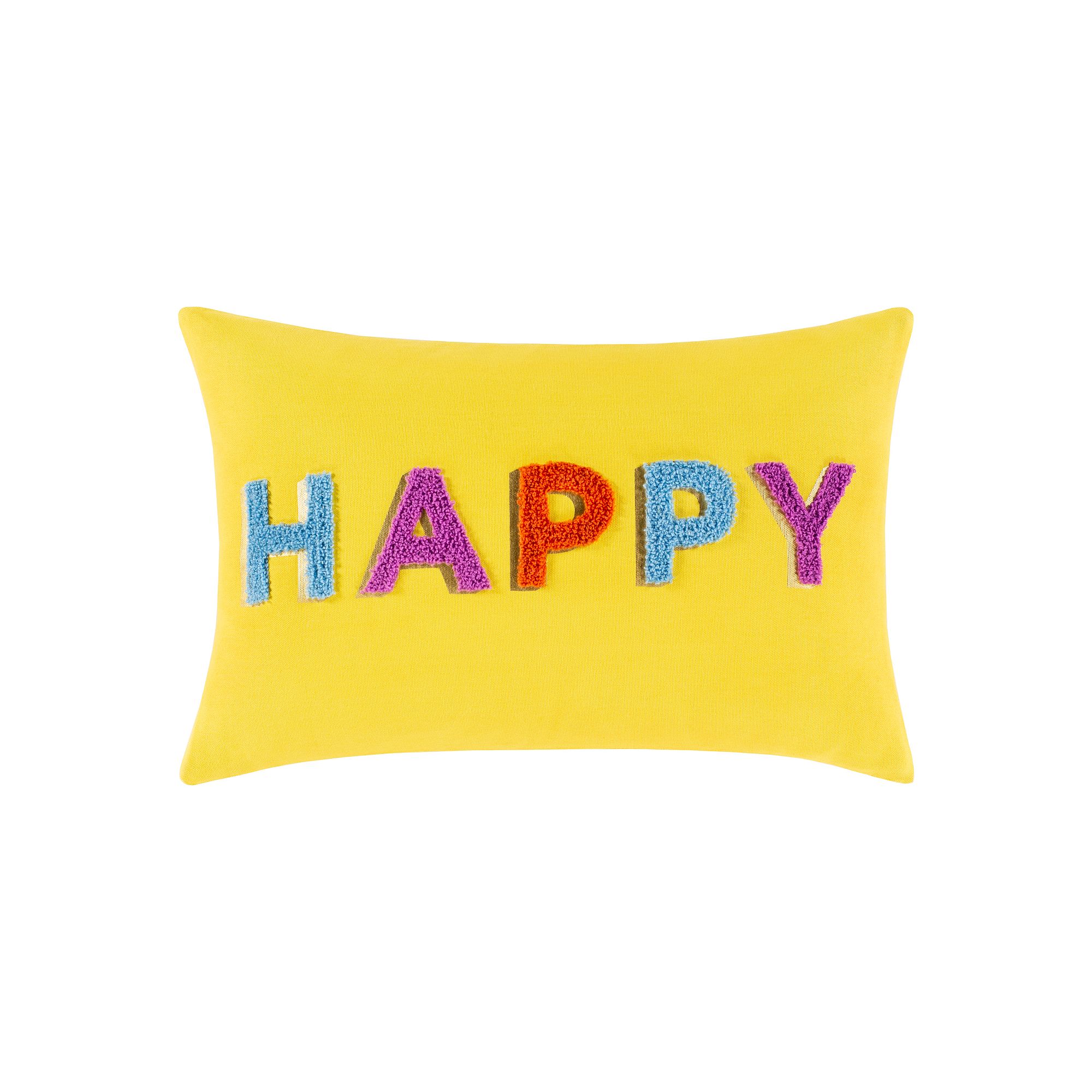 Decor 140 Maite Modern Throw Pillow, Bright Yellow
