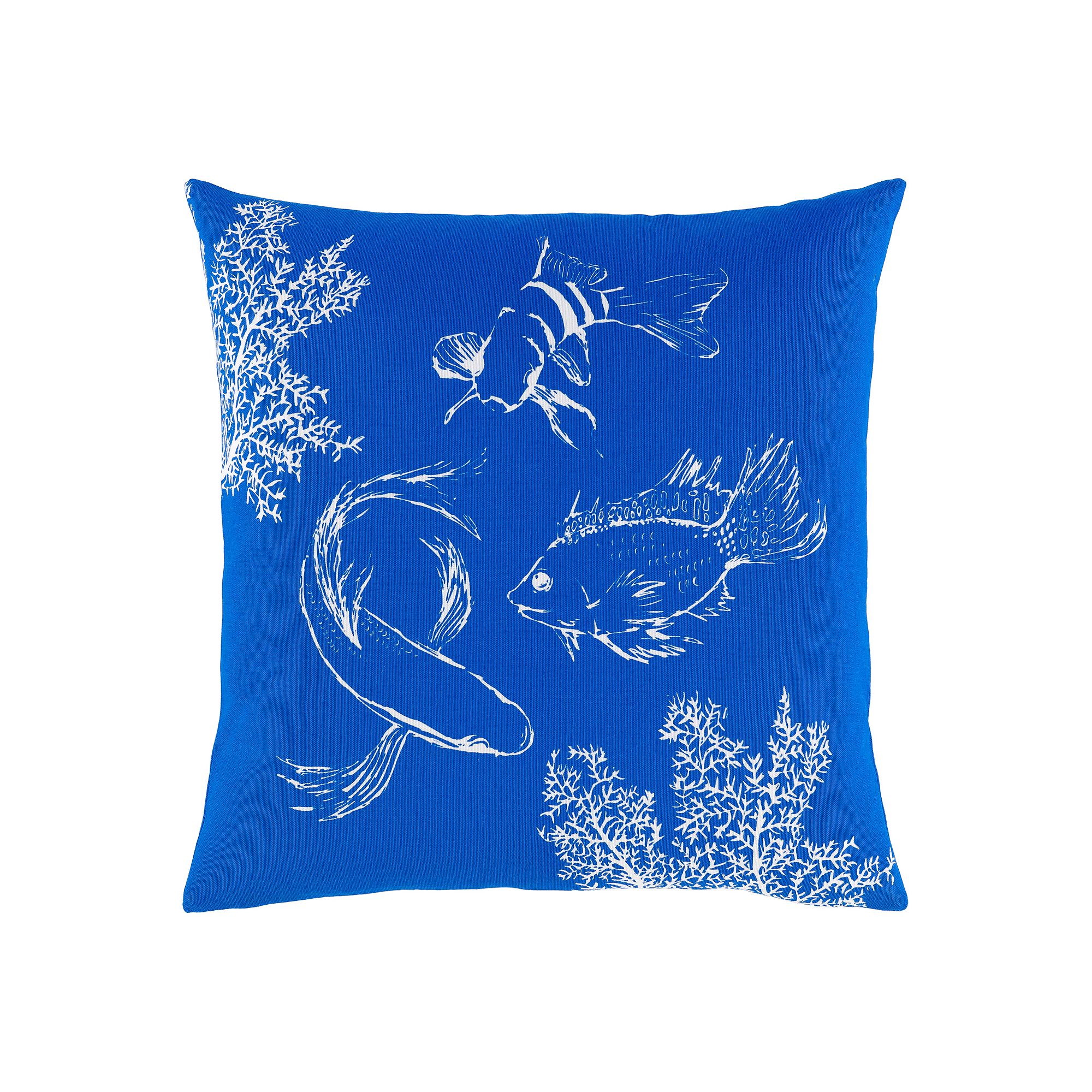 Decor 140 Josefina Coastal Throw Pillow, Dark Blue